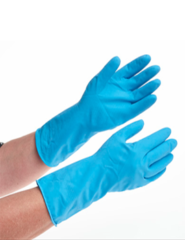 Economy Household Gloves Medium Blue 1 Pair